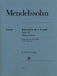 Produktbild: Felix Mendelssohn Bartholdy - Klaviertrio Nr. 1 d-moll op. 49