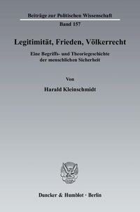 Produktbild: Legitimit&auml;t, Frieden, V&ouml;lkerrecht.