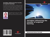 Produktbild: Variables influencing the transfer of acquired learning