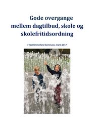 Produktbild: Gode overgange mellem dagtilbud, skole og skolefritidsordning