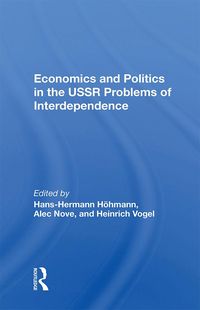 Produktbild: Economics and Politics in the USSR