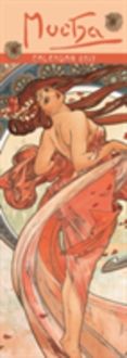Produktbild: Alphonse Mucha Slim Calendar 2017