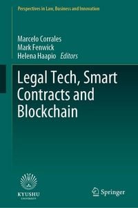 Produktbild: Legal Tech, Smart Contracts and Blockchain