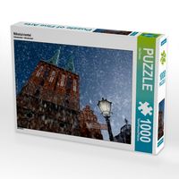 Produktbild: CALVENDO Puzzle Nikolaiviertel | 1000 Teile Lege-Gr&ouml;&szlig;e 64x48cm Foto-Puzzle f&uuml;r gl&uuml;ckliche Stunden