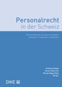 Produktbild: Personalrecht in der Schweiz