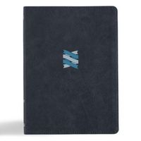 Produktbild: CSB Connecting Scripture New Testament, Slate Leathertouch