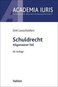 Produktbild: Schuldrecht Allgemeiner Teil