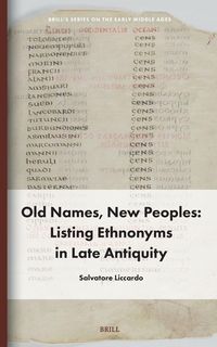 Produktbild: Old Names, New Peoples