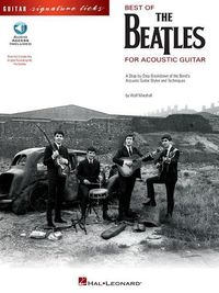 Produktbild: Best of the Beatles for Acoustic Guitar Guitar Signature Licks Book/Online Audio