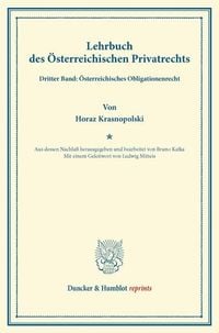 Produktbild: Lehrbuch des &Ouml;sterreichischen Privatrechts.