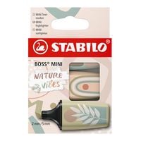Produktbild: STABILO Textmarker BOSS MINI Naturevibes
