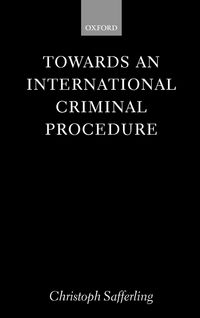 Produktbild: Towards an International Criminal Procedure