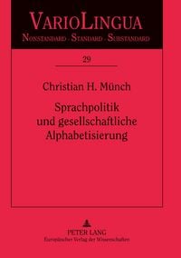 Produktbild: Sprachpolitik und gesellschaftliche Alphabetisierung