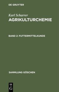 Produktbild: Futtermittelkunde