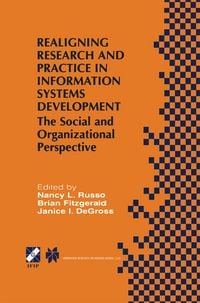 Produktbild: Realigning Research and Practice in Information Systems Development