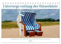 Produktbild: Unterwegs entlang der Ostseek&uuml;ste (Tischkalender 2027 DIN A5 quer), CALVENDO Monatskalender
