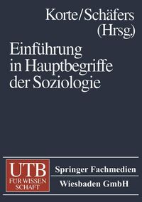 Produktbild: Einf&uuml;hrung in Hauptbegriffe der Soziologie
