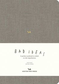 Produktbild: A Notebook for Bad Ideas (Large / Light Grey / Lined)