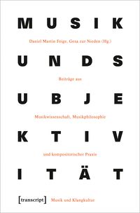 Produktbild: Musik und Subjektivit&auml;t