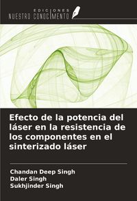 Produktbild: Efecto de la potencia del l&aacute;ser en la resistencia de los componentes en el sinterizado l&aacute;ser