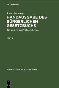 Produktbild: Handausgabe des B&uuml;rgerlichen Gesetzbuchs