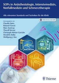 Produktbild: SOPs in An&auml;sthesiologie, Intensivmedizin, Notfallmedizin und Schmerztherapie