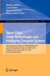Bild vom Artikel Smart Cities, Green Technologies and Intelligent Transport Systems vom Autor Markus Helfert