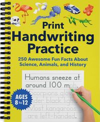 Produktbild: Print Handwriting Practice for Kids 8-12