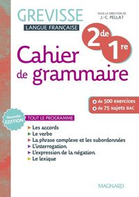 Produktbild: Cahier grevisse 2de 1re 2025