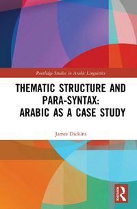 Produktbild: Thematic Structure and Para-Syntax: Arabic as a Case Study