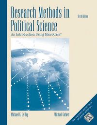 Produktbild: Research Methods in Political Science: An Introduction Using Microcase