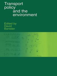 Produktbild: Transport Policy and the Environment