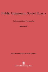 Produktbild: Public Opinion in Soviet Russia
