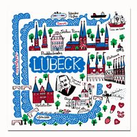 Bild vom Artikel Kühlschrankmagnet "Lübeck"  vom Autor 