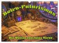 Produktbild: Retro-Futurismus: Die Welten von Jules Verne (Wandkalender 2027 DIN A3 quer), CALVENDO Monatskalender