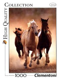 Bild vom Artikel Clementoni - High Quality Collection - Running horses, 1000 Teile vom Autor 