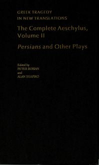 Produktbild: The Complete Aeschylus