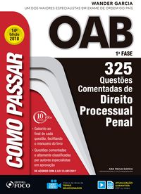 Produktbild: Como passar na OAB 1&ordf; Fase: direito processual penal