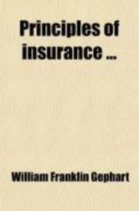 Produktbild: Principles of Insurance (Volume 1)