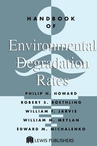 Produktbild: Handbook of Environmental Degradation Rates