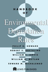 Produktbild: Handbook of Environmental Degradation Rates