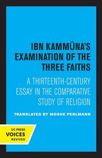 Produktbild: Ibn Kammuna's Examination of the Three Faiths