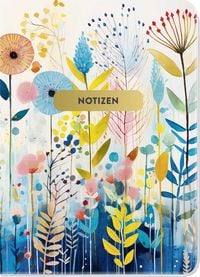 Produktbild: Notizheft Blumenglück Blumenwiese
