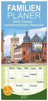 Produktbild: Familienplaner 2027 - Stadt Speyer - wundersch&ouml;nes Reiseziel mit 5 Spalten (Wandkalender, 21 x 45 cm) CALVENDO