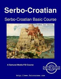 Produktbild: Serbo-Croatian Basic Course - Student Text Volume 1