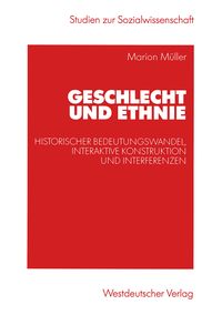 Produktbild: Geschlecht und Ethnie
