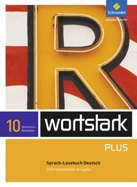Produktbild: Wortstark Plus10. SprachLeseBuch. Differenzierende Ausgabe. Nordrhein-Westfalen