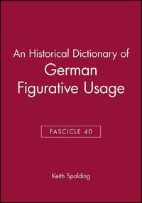 Produktbild: Historical Dict Of German Figu