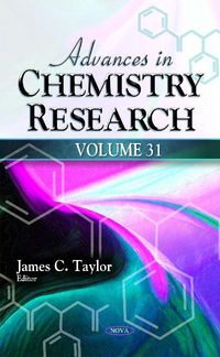 Produktbild: Advances in Chemistry Research