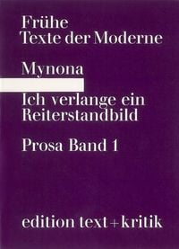 Produktbild: Ich verlange ein Reiterstandbild. Grotesken und Visionen